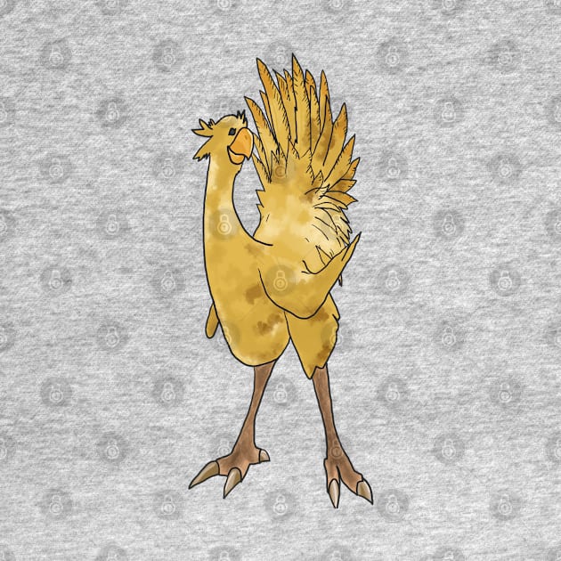 Chocobo by tesiamarieart